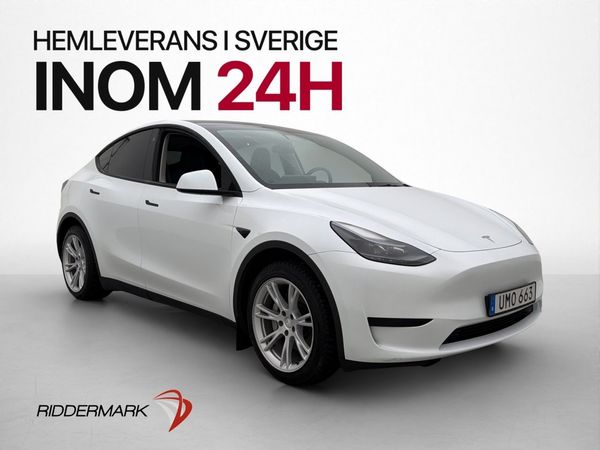 Tesla Model Y Standard Range Pano Skinn KAmera Drag Navi AP - 2023