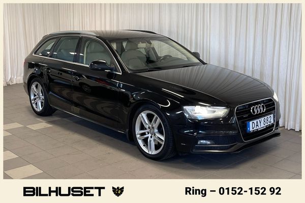 Audi A4 2.0 TDI AUT Q S-LINE M-VÄRMARE SKINN DRAG - 2015