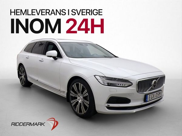 Volvo V90 T6 AWD Inscription H/K Pano 360° Värmare Elstol - 2021