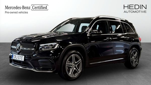 Mercedes GLB200 AMG Premium 163hk Värmare 7-sits 360-kam Drag - 2025