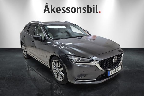 Mazda 6 Wgn A6 2.2 AWD Optimum, Off-White, 184 hk, LÅG SKATT! - 2019