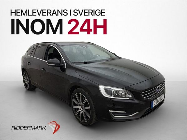 Volvo V60 D3 Momentum VOC Värmare Sensorer Skinn Kamrem-Bytt - 2015