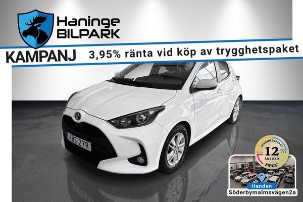 Toyota Yaris Hybrid CVT Active/SUPERDEAL FR 3.95%/B-KAM/RATTVÄRME - 2023