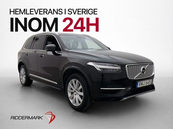 Volvo XC90 T8 AWD Inscription 7-Sits Pano HUD 360° Navi Drag - 2019