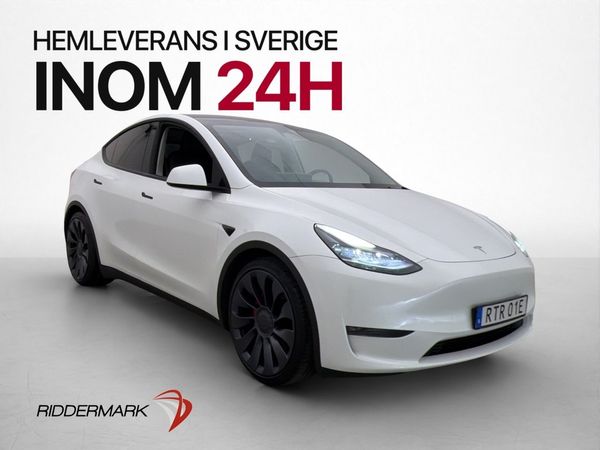 Tesla Model Y Performance 534hk MOMS Drag Värmepump Rattvärm - 2023