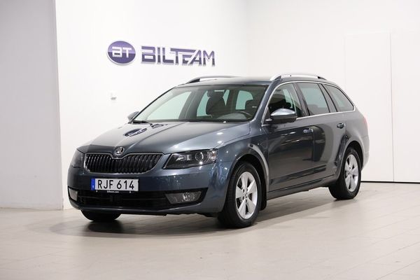 Skoda Octavia Combi Style 4X4 TDI 184 DSG Drag Värmare - 2017