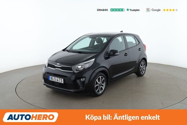 Kia Picanto 1.0 MPI Advance Plus / Backkamera, CarPlay, Rattvärme - 2019