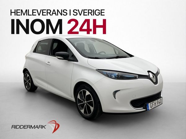 Renault Zoe R110 41 kWh Friköpt Batteri Kamera Navi - 2019
