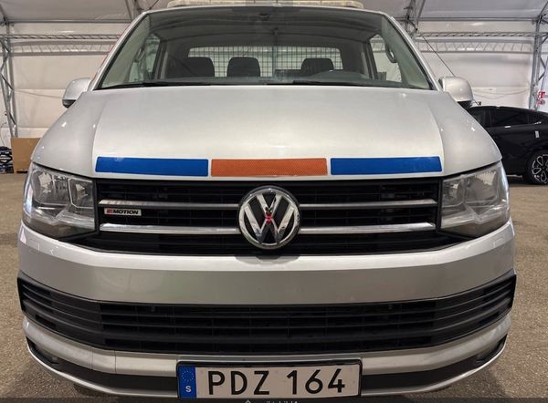Volkswagen Transporter Pickup Flak 2.0TDI 150hk 4Motion d-värm Drag - 2017