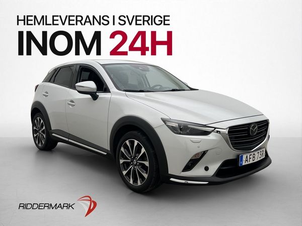 Mazda CX-3 2.0 SKYACTIV-G AWD Optimum Skinn Kamera HUD BOSE - 2019