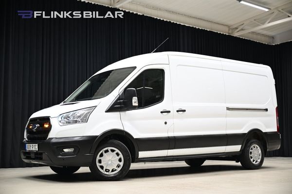 Ford Transit 350 130HK L3H2 Automat|Dubbeldörr|NyKamrem|Leasbar - 2021