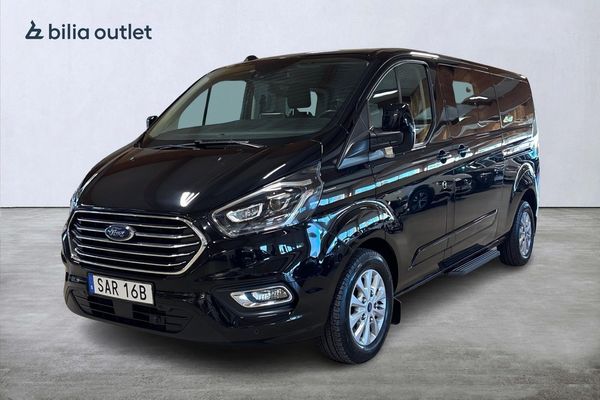 Ford Tourneo Custom 320 2.0 / 8-sits / Drag / Värmare / B-kam / Navi - 2020