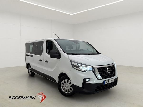 Nissan Primastar Crew 150hk Dragkrok Kamera CARPLAY 9-Sits - 2023