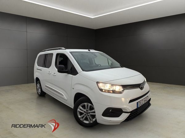 Toyota Proace City Verso Lång 130hk Ny-Kamrem Kamera 7-Sits - 2022
