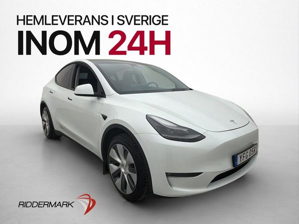 Tesla Model Y Long Range AWD Pano Kamera Värmepump Drag Moms - 2023