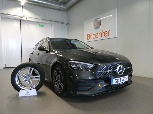 Mercedes C220 T d AMG Line Aut-Navi-Cockpit-Kamera-Nyservad-SoV - 2022