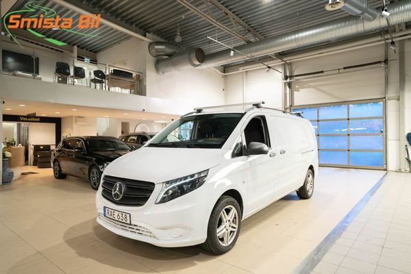 Mercedes Vito 116 CDI 4X4 LÅNG L3 D-VÄRMARE DRAG KAMERA MOMS 1-ÄGARE - 2023