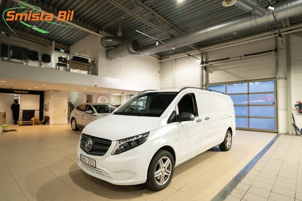 Mercedes Vito 116 CDI 4X4 LÅNG L3 D-VÄRMARE DRAG KAMERA MOMS 1-ÄGARE - 2023