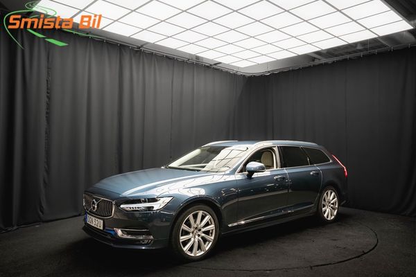 Volvo V90 D4 AWD Inscription LÄDER KAMERA D-VÄRMARE BLIS 2-ÄGARE - 2019