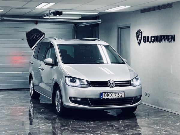 Volkswagen Sharan 7-seater 2.0 TDI DPF BMT|Drag|D-värmare|Panorama|Nybes| - 2015