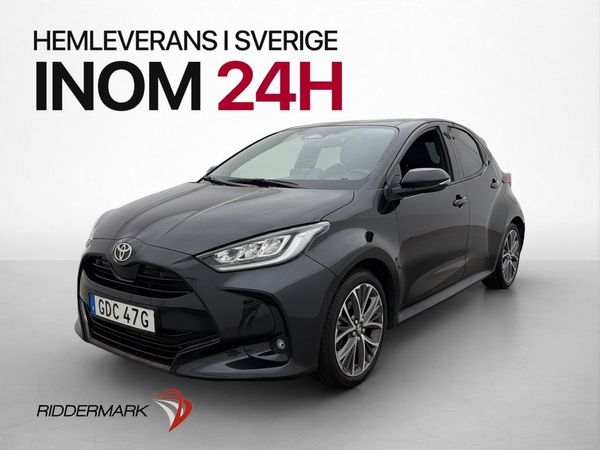 Toyota Yaris Hybrid 130 CVT MOMS Kamera Rattvärme Halvskinn - 2024