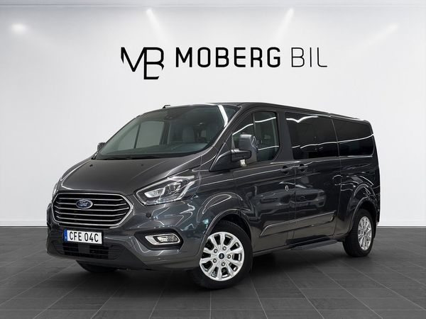 Ford Tourneo Custom 320 130hk Titanium X L2 9-Sits Läder Elstol B-Kamera - 2023