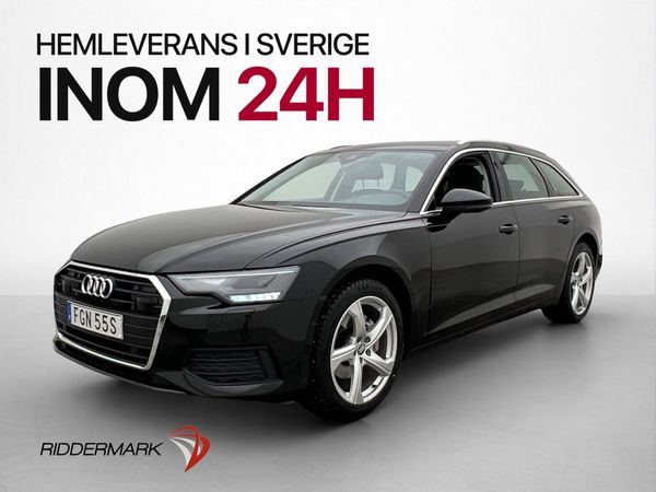 Audi A6 40 TDI 204hk D-Värmare Kamera Navi Dragkrok - 2021