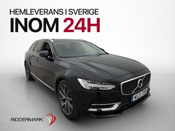 Volvo V90 T8 TwEn AWD Inscription Kamera Värmare Skinn Drag - 2020