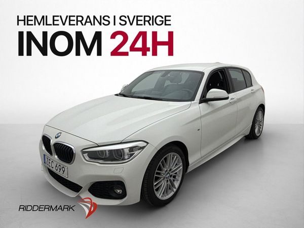 BMW 118 i M Sport P-Sensorer Alcantara Rattvärme Keyless LED - 2018