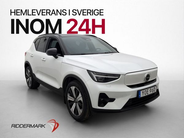 Volvo XC40 Recharge Plus Värmare Kamera Navi Pixel CarPlay - 2023