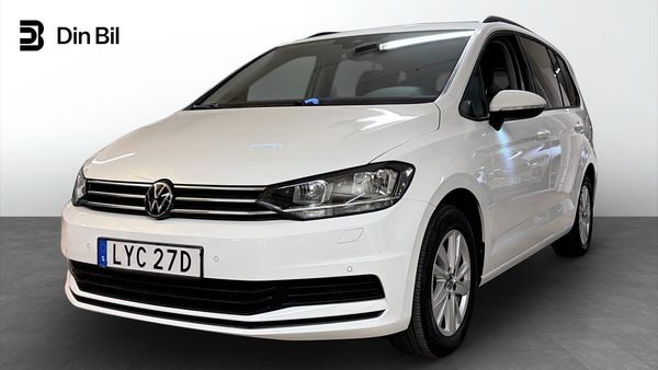 Volkswagen Touran TSI150 DSG 7-sits/Drag/P-värmare - 2024