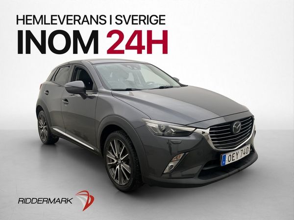 Mazda CX-3 2.0 SKYACTIV-G Optimum Skinn BOSE Kamera Adaptiv - 2017