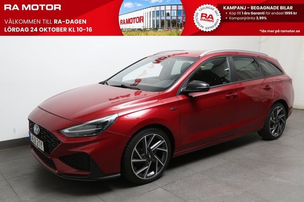 Hyundai i30 1,5 T-GDI 159hk N-Line Kombi Aut Backkamera Moms - 2021