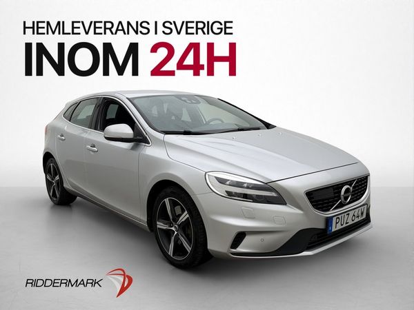 Volvo V40 D3 R-Design 0,45l/mil Värmare BLIS Kamera Navi - 2019