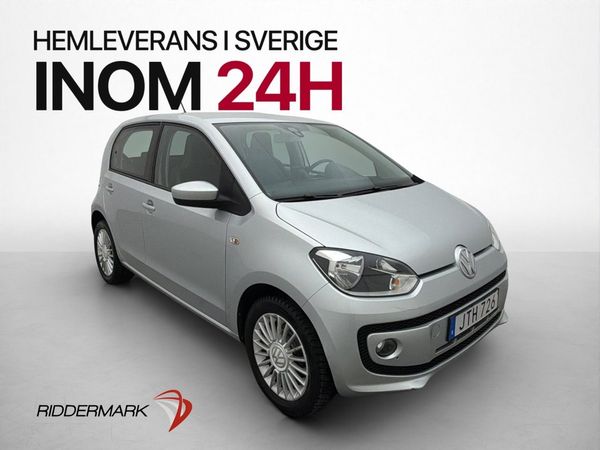 Volkswagen Up high Navi 0,46l/mil ISOFIX 360kr skatt - 2016