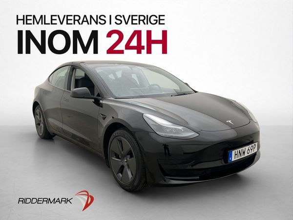 Tesla Model 3 Standard range Värmepump Kamera Autopilot - 2021