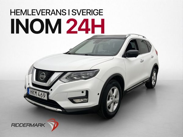 Nissan X-Trail 4x4 177hk Tekna 7-Sits Pano 360° Skinn Drag - 2018
