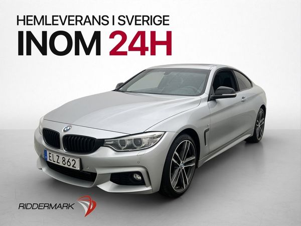 BMW 435 d xDrive Coupé M Sport H/K Taklucka Skinn Navi Drag - 2015