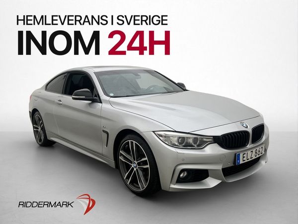BMW 435 d xDrive Coupé M Sport H/K Taklucka Skinn Navi Drag - 2015