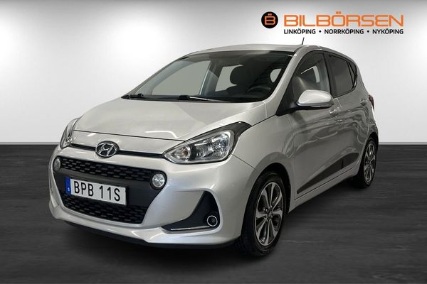 Hyundai i10 1.2 Manuell Premium 87hk (Nya s-däck, Rattvärme) - 2020