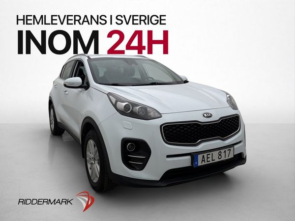 Kia Sportage Advance Kamera Dragkrok Navigation Rattvärme - 2016