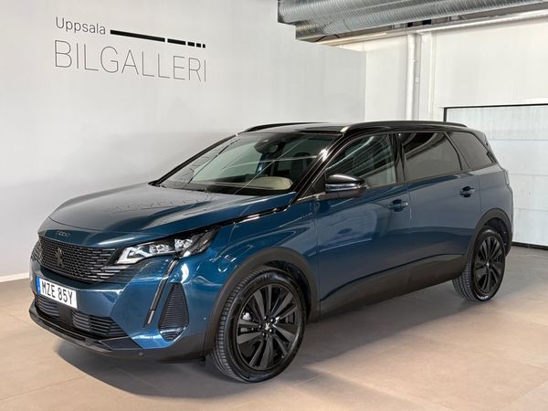 Peugeot 5008 Black Pack GT 131hk AUT 7-sits | AdaptFarth, B-kamera - 2024