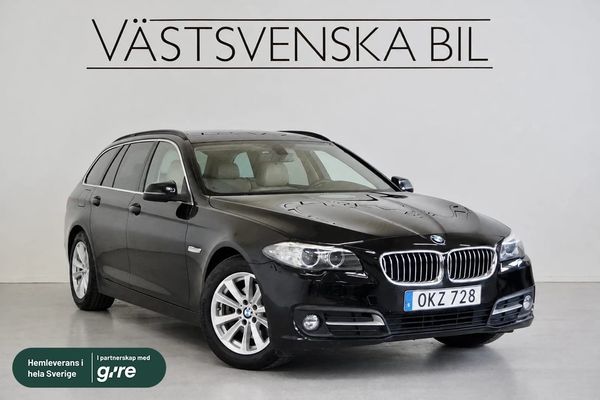 BMW 520 d xDrive Touring Värmare/Drag/Läder/V-hjul/2 Ägare - 2017