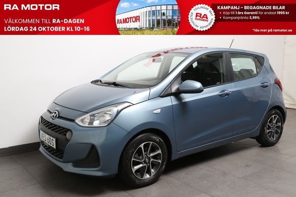 Hyundai i10 1,0 67hk Trend 5D I Carplay I P-sensor I Motorvärmare - 2019