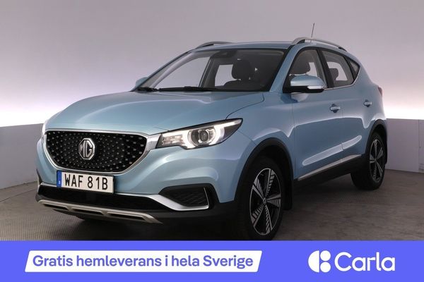 MG ZS EV Luxury Pano AdapFarth. Läder Kamera Elstol Navi - 2020