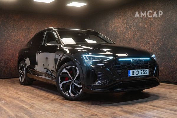 Audi Q8 e-tron 55 e-tron Q S line | B&O | Pano | Drag | 4584 kr/mån - 2024