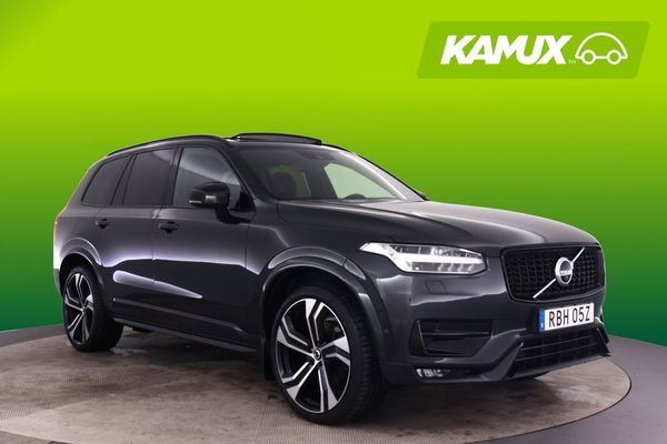 Volvo XC90 7-Sits B5 AWD 235hk R-Design Pro B&W Pano Drag HUD - 2021