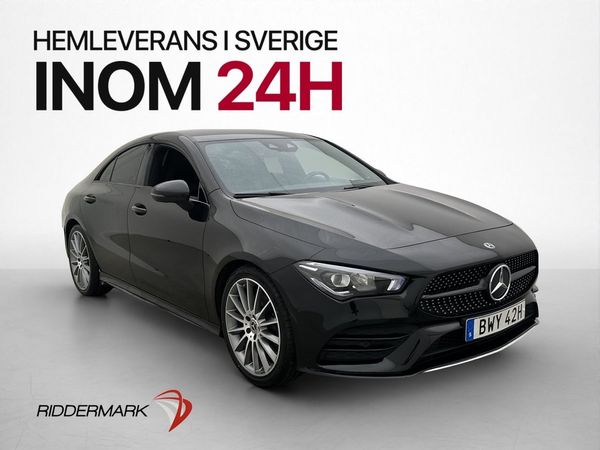 Mercedes CLA200 AMG Wide Värmare Burmester Kamera Navi - 2020