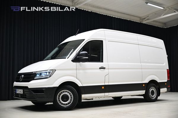 Volkswagen Crafter 177HK Automat|Inredd|LED|Uppvärmt-skåp|Kambytt|Leasbar - 2019