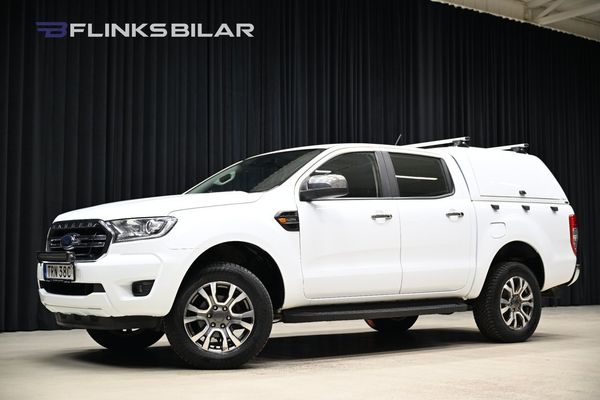 Ford Ranger 170HK Automat|Kåpa|Drag|Värmare|Kåpa|EnÄgare|Leasbar - 2022